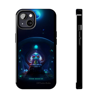 The "Cosmic Cruising Bored Alien" Phone Case-Tough Phone Cases