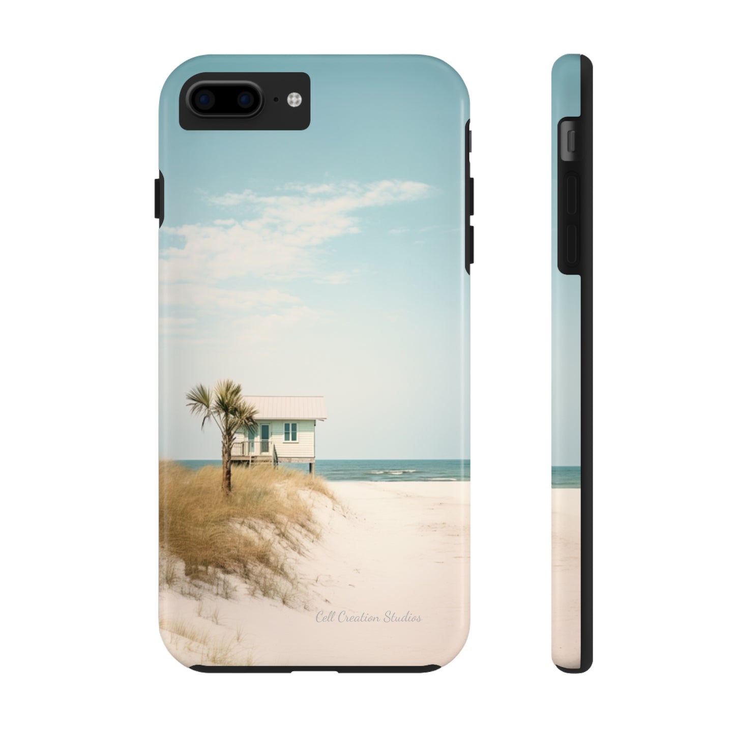 "Seaside Haven" -Tough iPhone Cases