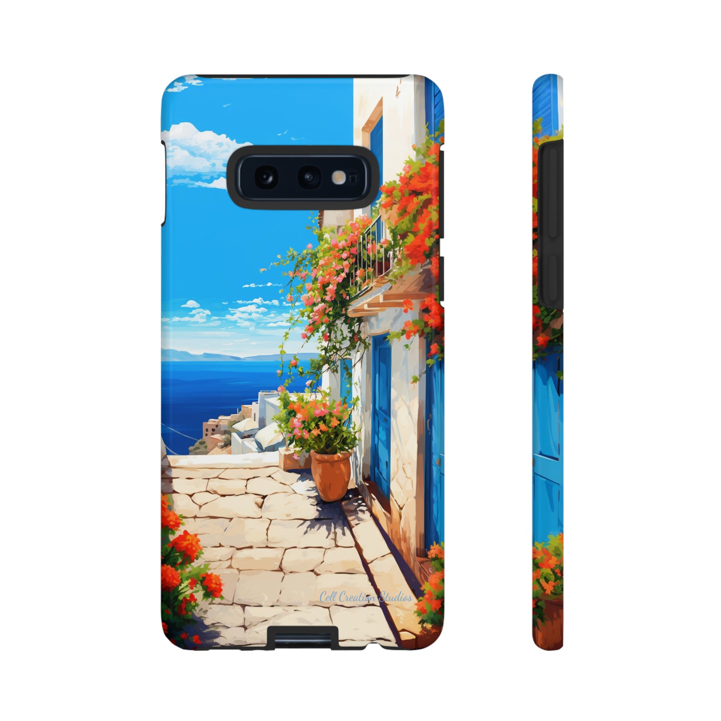 "Mediterranean Bliss Horizon" -Tough Samsung Phone Cases