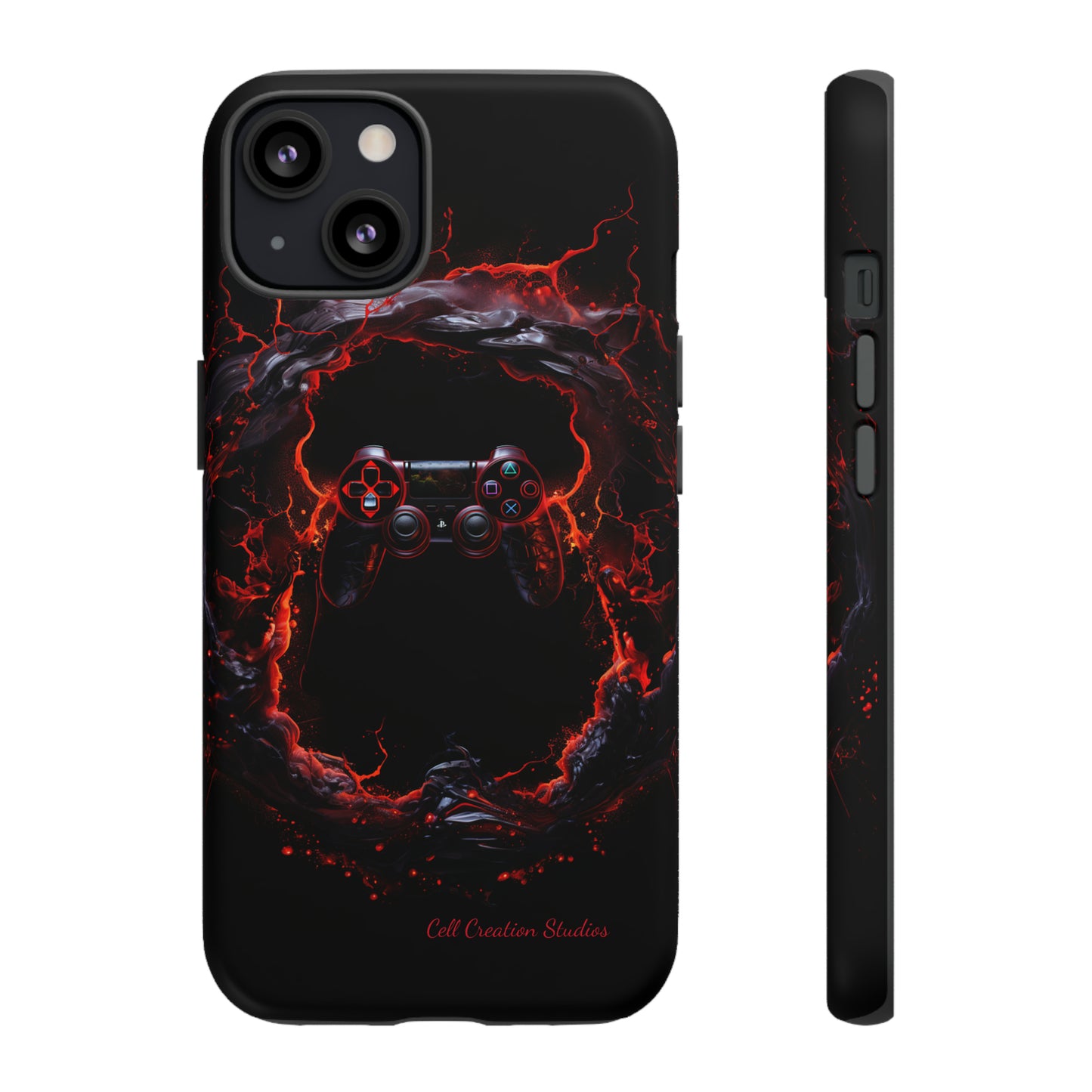 "InfernoGamer Plasma Burst" -Tough iPhone Cases