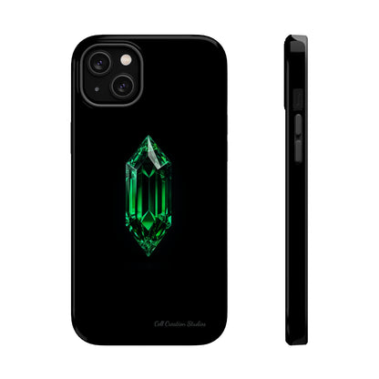 "Emerald Elegance" Phone Case -MagSafe Tough Cases