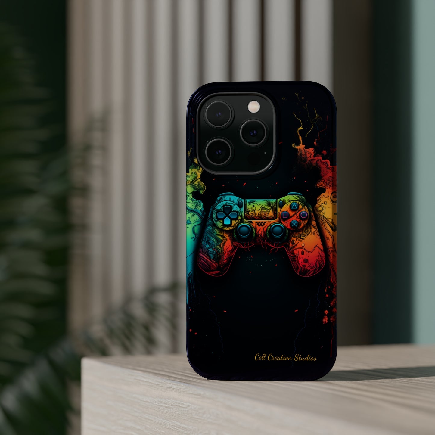 "ColorBlast Gaming" -MagSafe Tough iPhone Cases