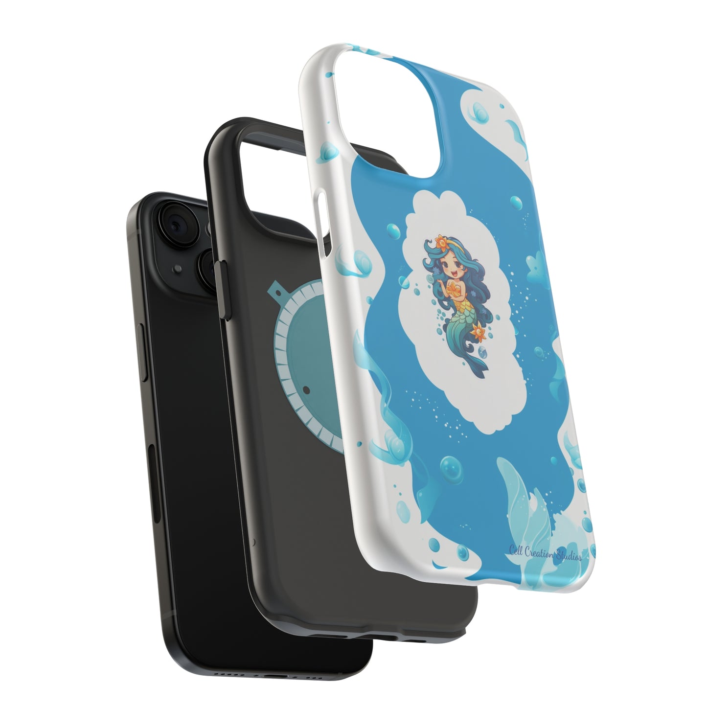 "Mermaid Elegance" -MagSafe Tough iPhone Cases