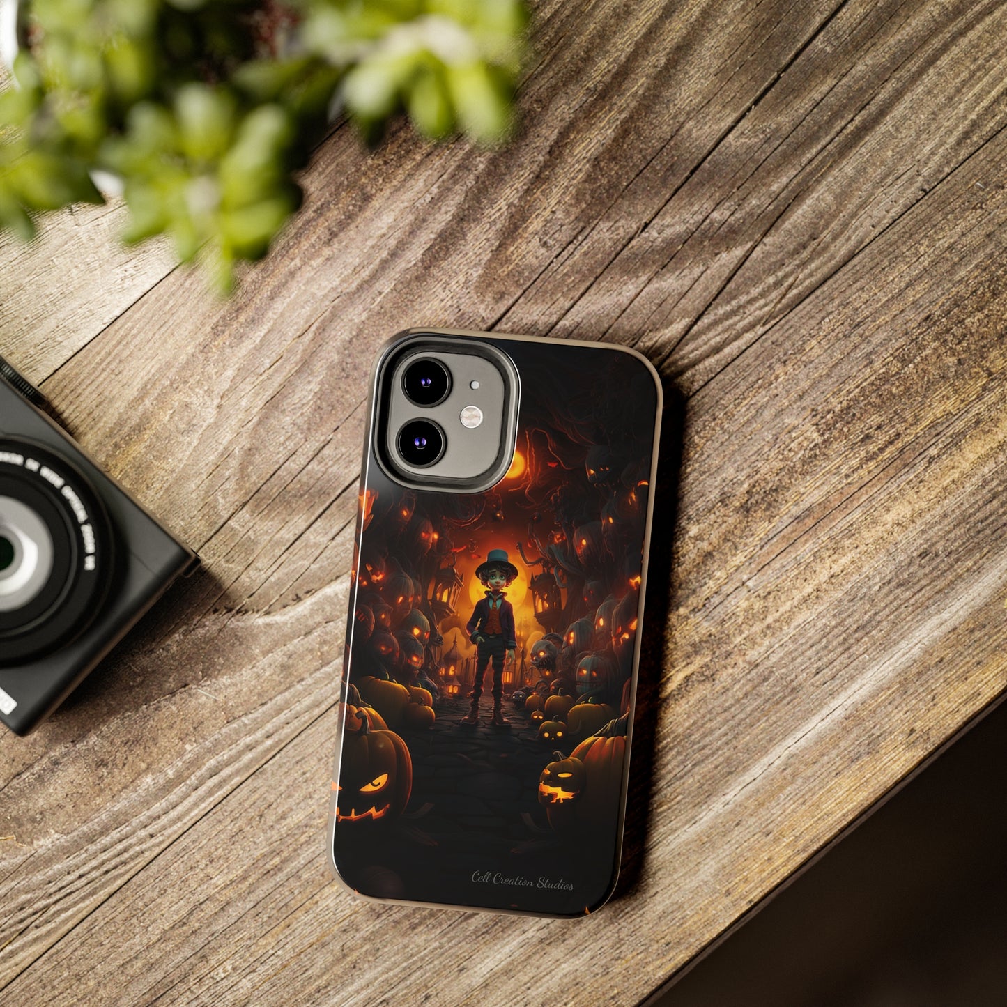 Introducing the "Pumpkin Patch Explorer" Cell Phone Case – Halloween Adventure -Tough Phone Cases