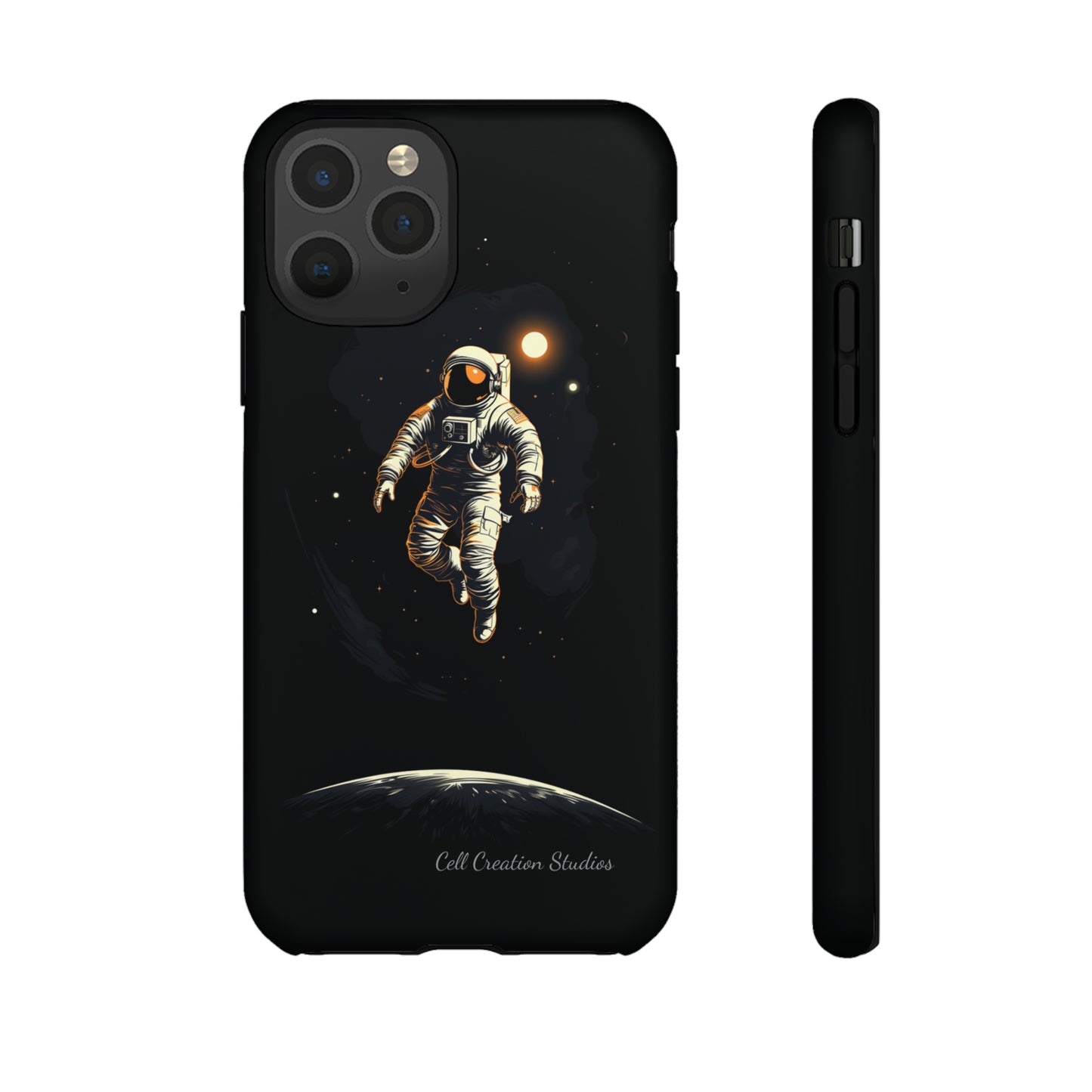 "Cosmic Explorer Astronaut" -Tough iPhone Cases