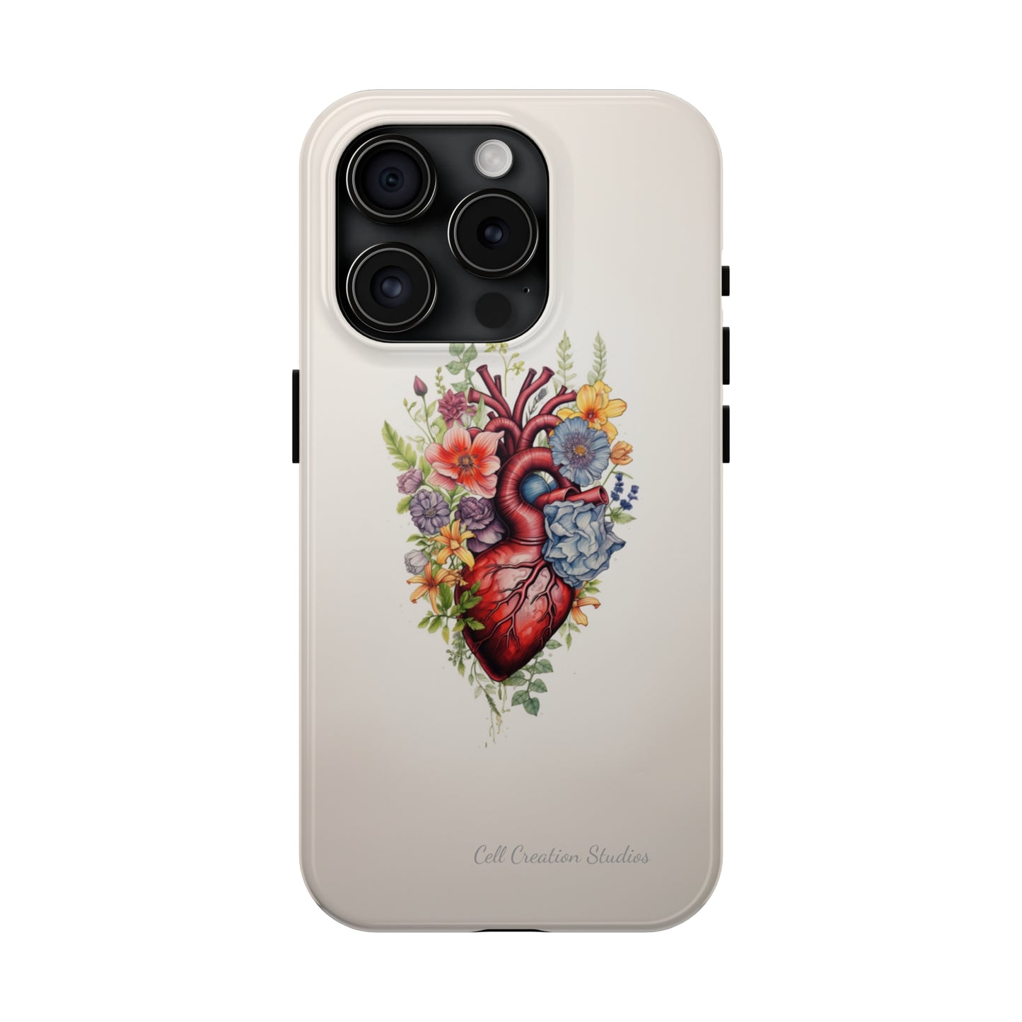 "Blooming Hearts" -Tough iPhone Cases