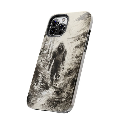 "Bigfoot in the Wilderness" Cell Phone Case – Encounter Bigfoot's Mystery -Tough Phone Cases