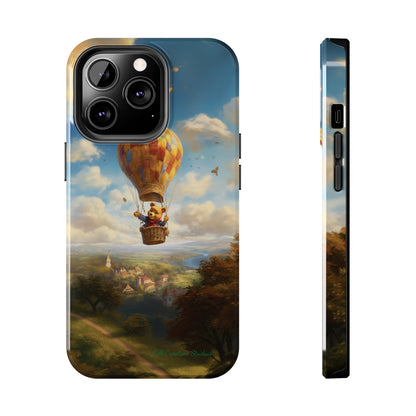 Introducing the "Winnie-The-Pooh's Balloon Adventure" Cell Phone Case – Soar to New Heights in Style -Tough Phone Cases