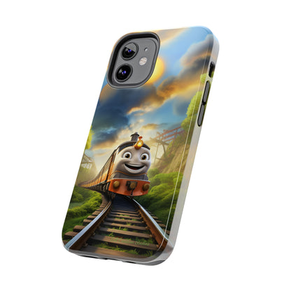 The "Smiling Express Train" Phone Case -Tough Phone Cases