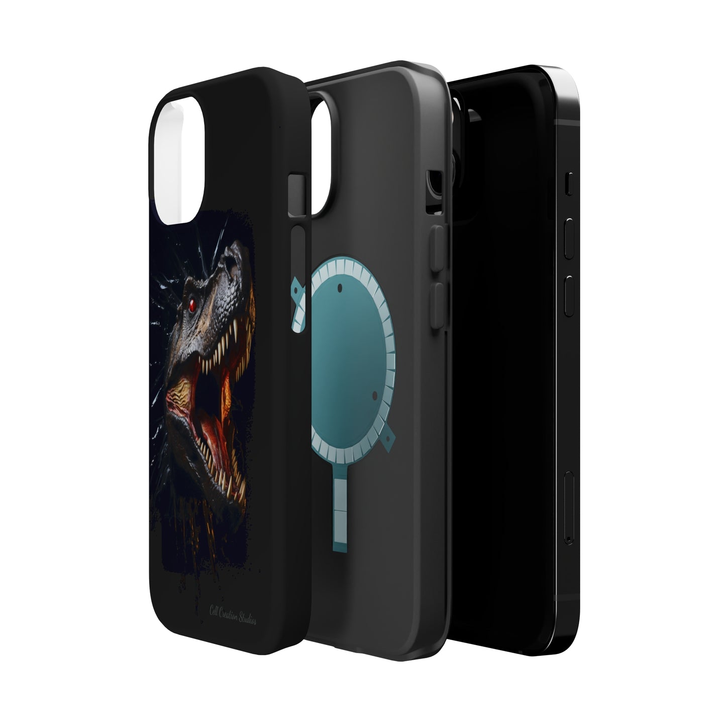 "Jurassic Impact" T-Rex Phone Case -MagSafe Tough Cases