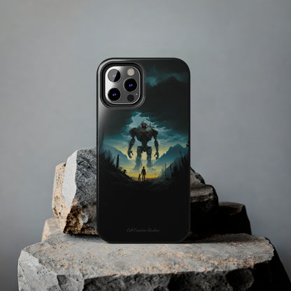 Introducing the "Rising Titan" Cell Phone Case – Witness the Astonishing Emergence of a Giant Robot! -Tough Phone Cases