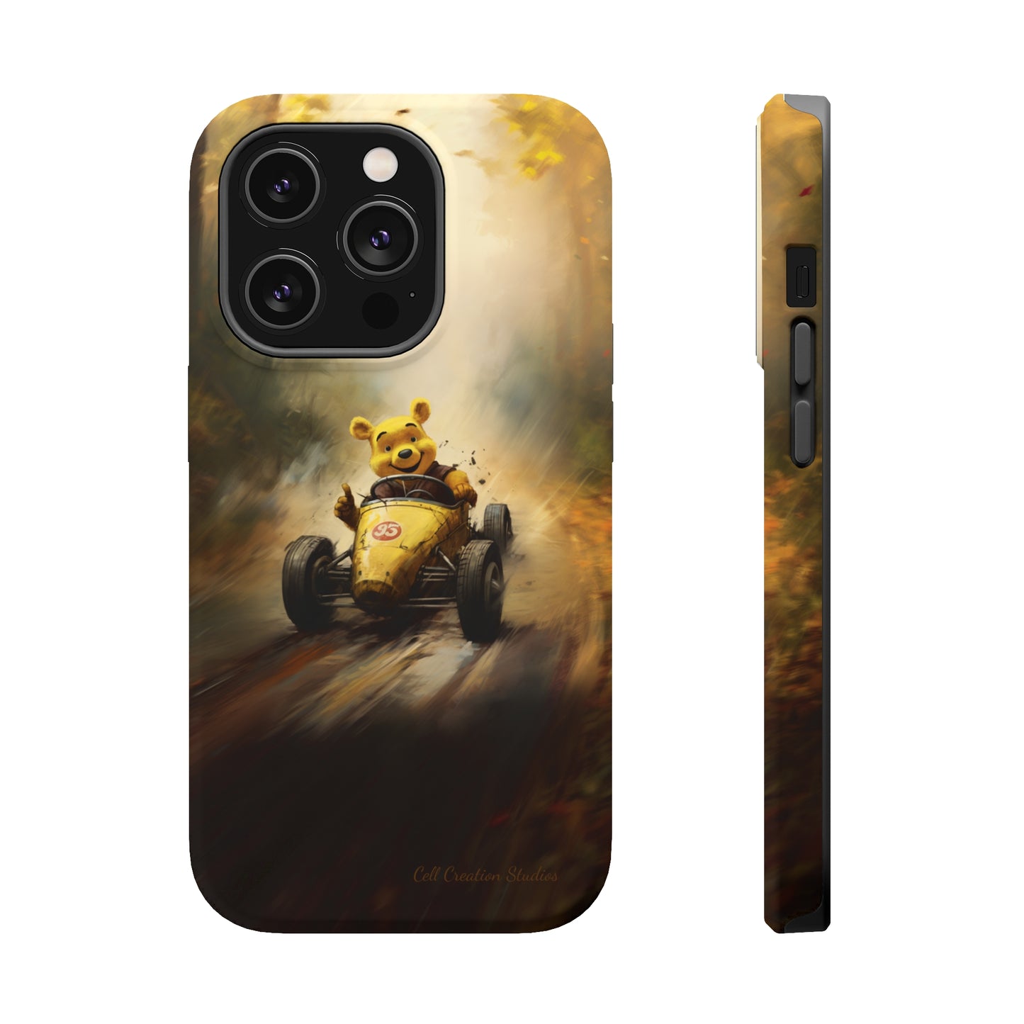 "Winnie-the-Pooh's Victory Lap" Phone Case -MagSafe Tough Cases