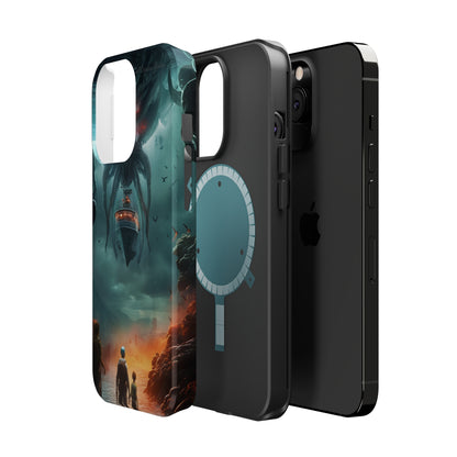 Introducing the "Extraterrestrial Resonance" Cell Phone Case – Unveil the Unseen! -MagSafe Tough Cases