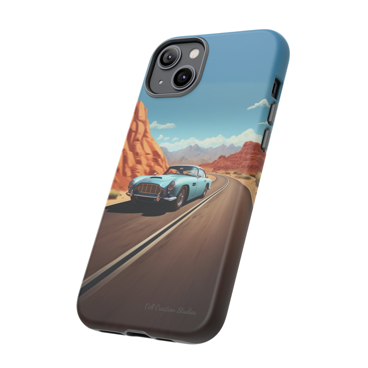 "Silver Racing Legend" -Tough iPhone Cases