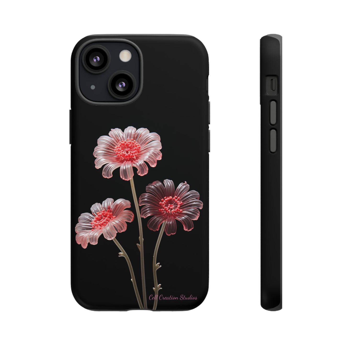 The "Desert Rose Glass Blossom" Phone Case -Tough Cases