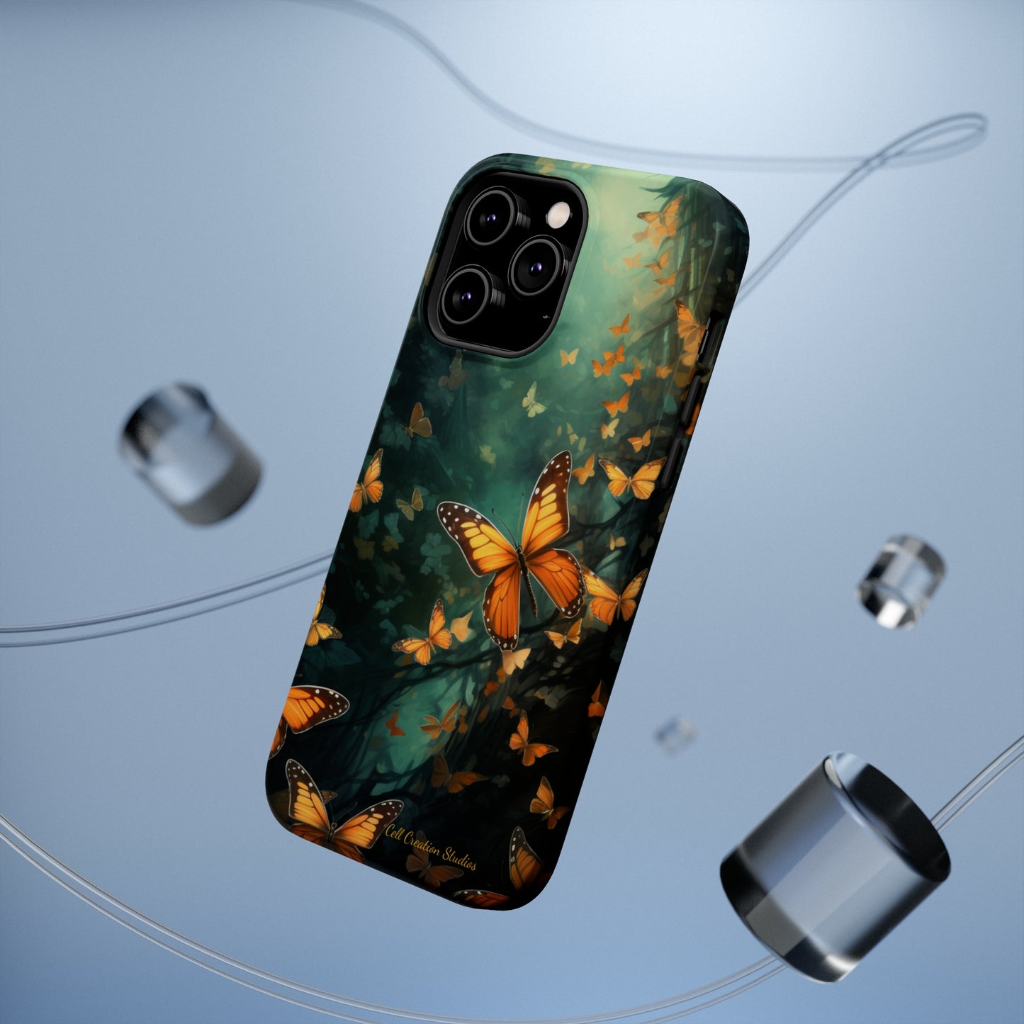 Introducing the "Butterfly Symphony" Cell Phone Case – Embrace the Dance of Nature! -MagSafe Tough Cases