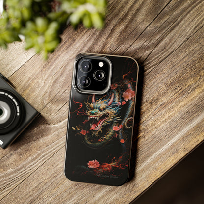 Introducing the "Mystical Japanese Dragon" Cell Phone Case – Unleash the Dragon's Power -Tough Phone Cases