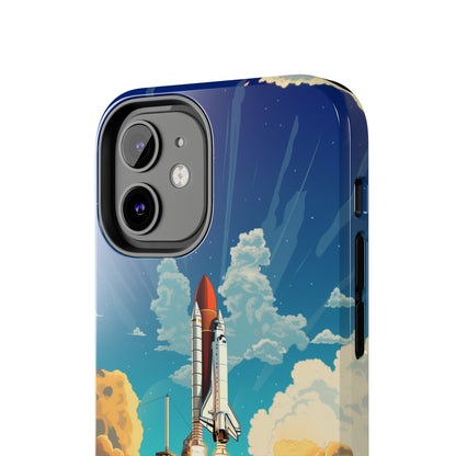 Introducing the "NASA Space Shuttle Launch" Cell Phone Case – Elevate Your Style to New Heights -Tough Phone Cases