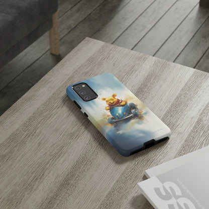 "Winnie-the-Pooh's Race Day" Phone Case -Tough Cases