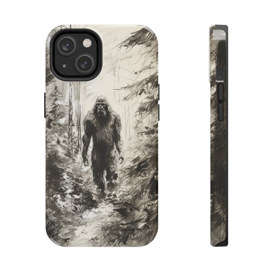 "Bigfoot in the Wilderness" Cell Phone Case – Encounter Bigfoot's Mystery -Tough Phone Cases