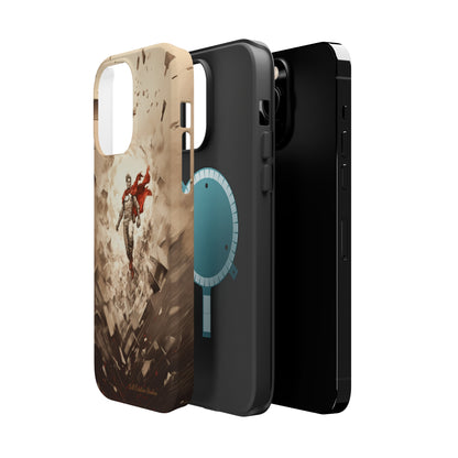 Introducing the "Heroic Guardian" Cell Phone Case – Unleash Your Inner Superhero with Captivating Design -MagSafe Tough Cases