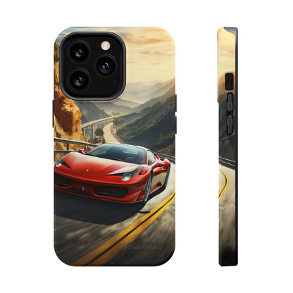 "Mountain Majesty Ferrari Edition" -MagSafe Tough iPhone Cases