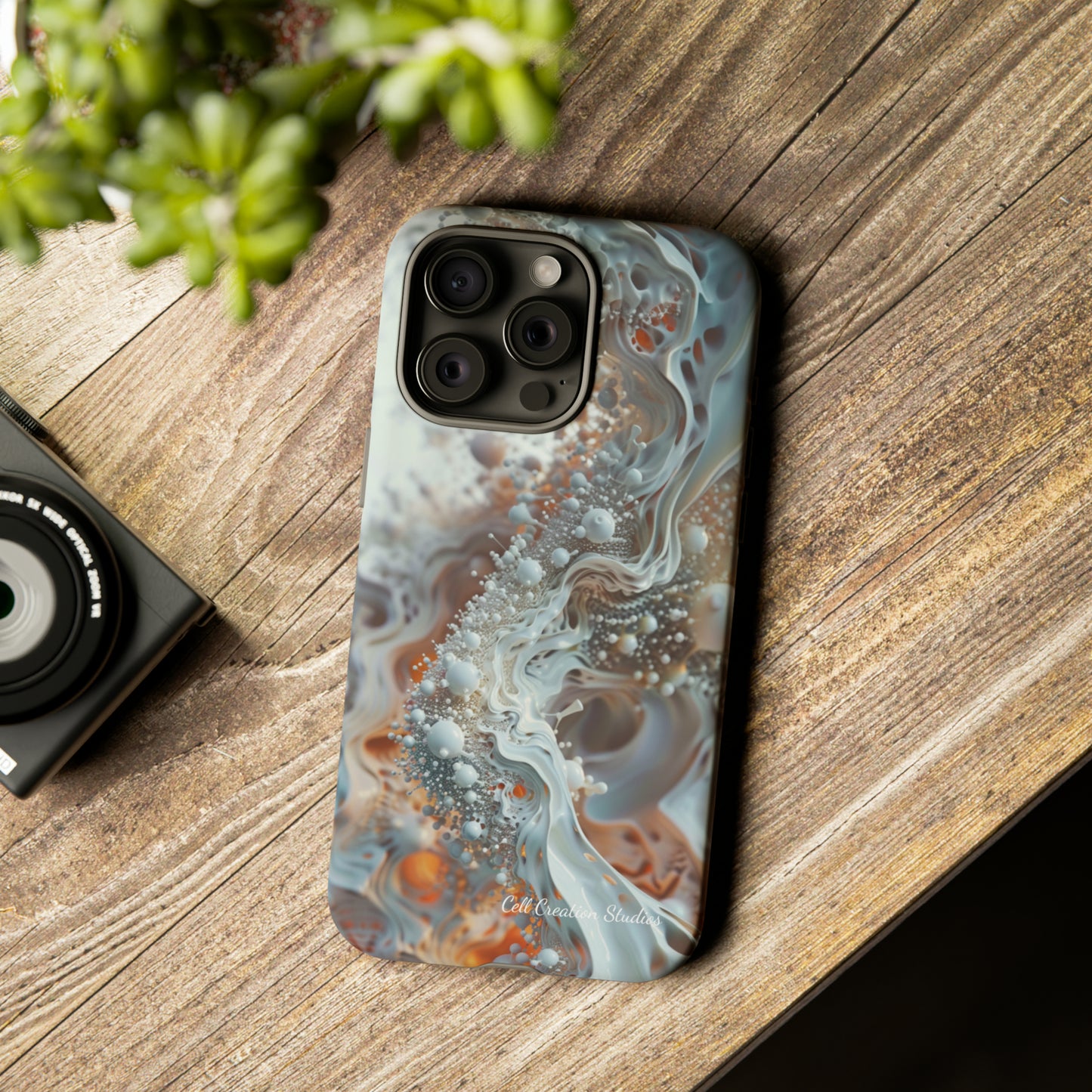 "3D Liquid Splash" -Tough iPhone Cases