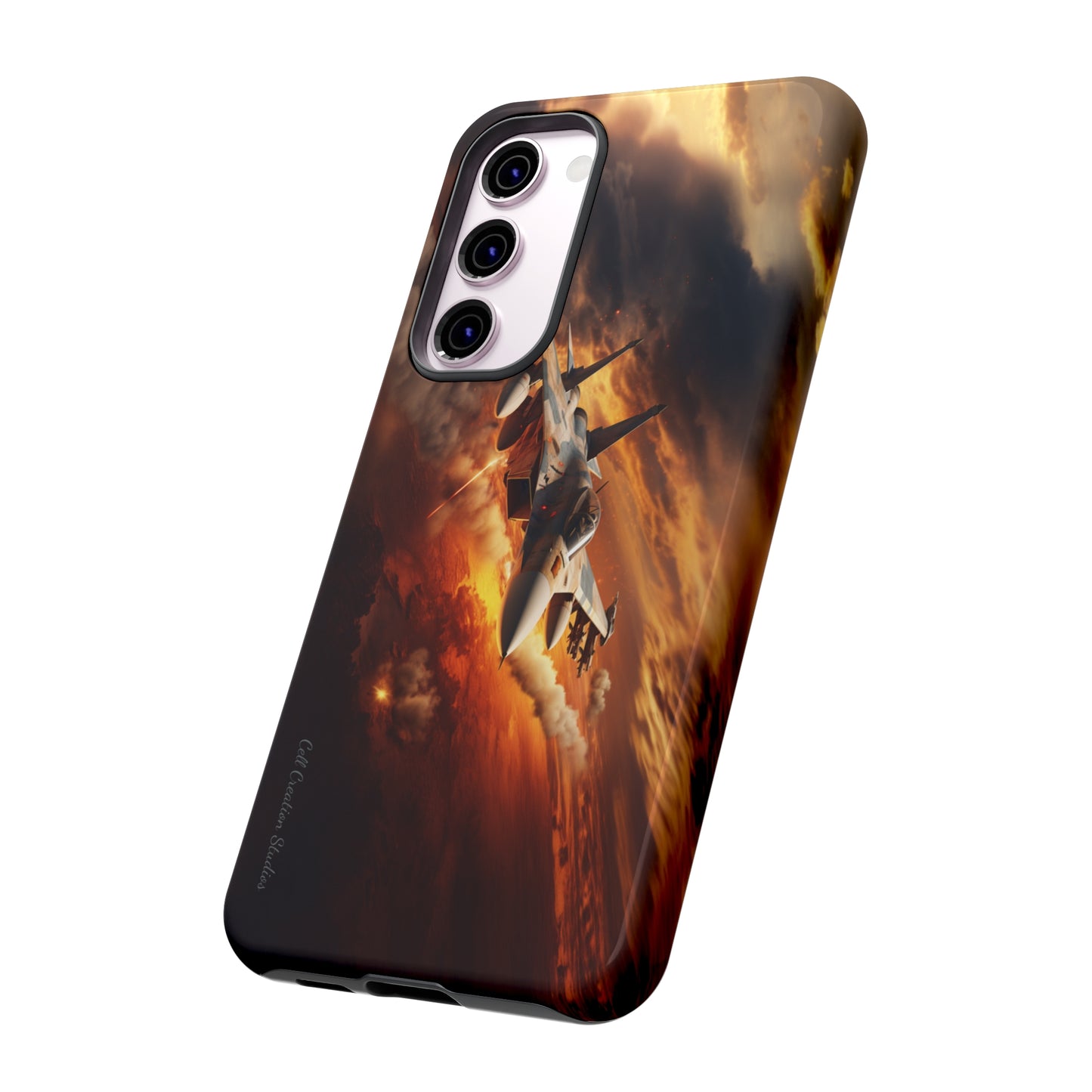 Introducing the "Sky Dominator" Fighter Jet Cell Phone Case – Unleash High-Flying Power! -Tough Cases