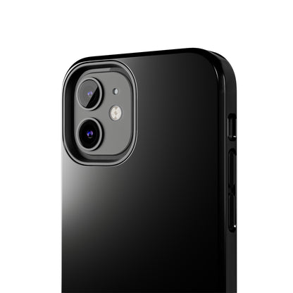 "Stealth Black Defender" -Tough iPhone Cases