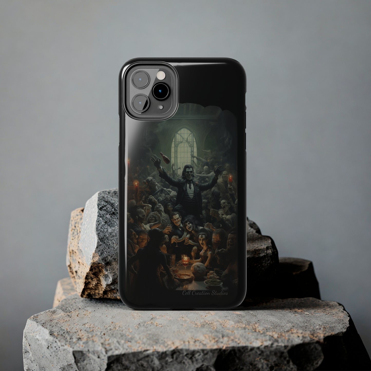 Introducing the "Monstrous Feast" Cell Phone Case – Halloween Dinner Party in Your Pocket -Tough Phone Cases