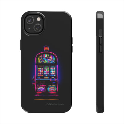 Introducing the "Vibrant Slot Frenzy" Cell Phone Case – Experience the Thrill of Colors and Luck -Tough Phone Cases