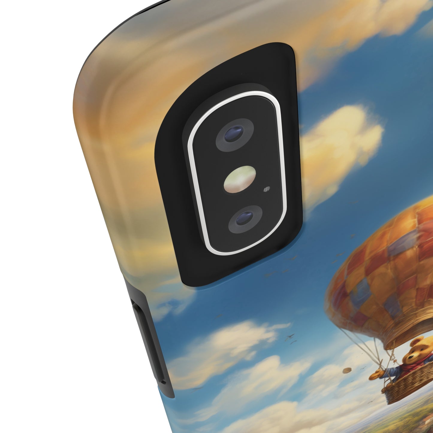 Introducing the "Winnie-The-Pooh's Balloon Adventure" Cell Phone Case – Soar to New Heights in Style -Tough Phone Cases