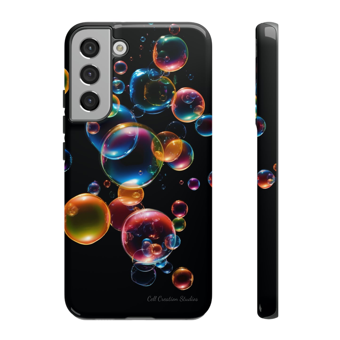 Elevate Your Phone's Aesthetic with our "BubbleBurst" Cell Phone Case -Tough Cases