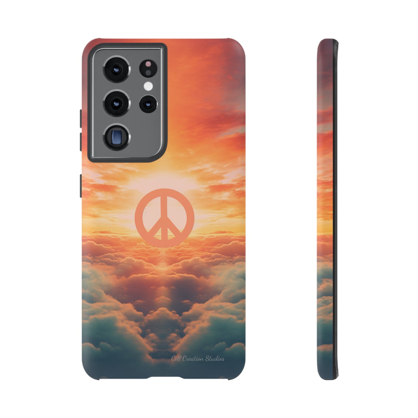 Introducing the "Sky Peace" Cell Phone Case – Carry Tranquility in Your Pocket -Tough Cases