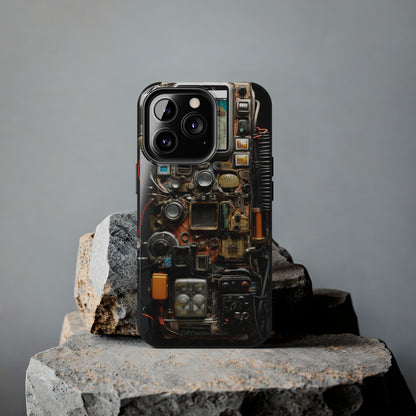 Introducing the "Tech Insight" Cell Phone Case – Explore Inner Workings with Transparent Design -Tough Phone Cases