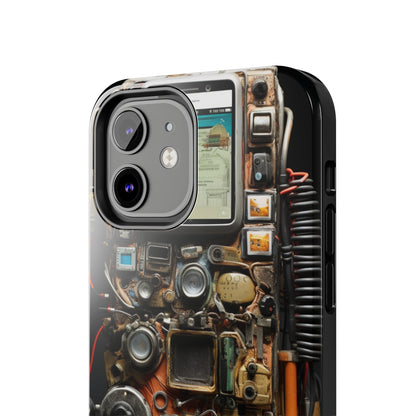 Introducing the "Tech Insight" Cell Phone Case – Explore Inner Workings with Transparent Design -Tough Phone Cases