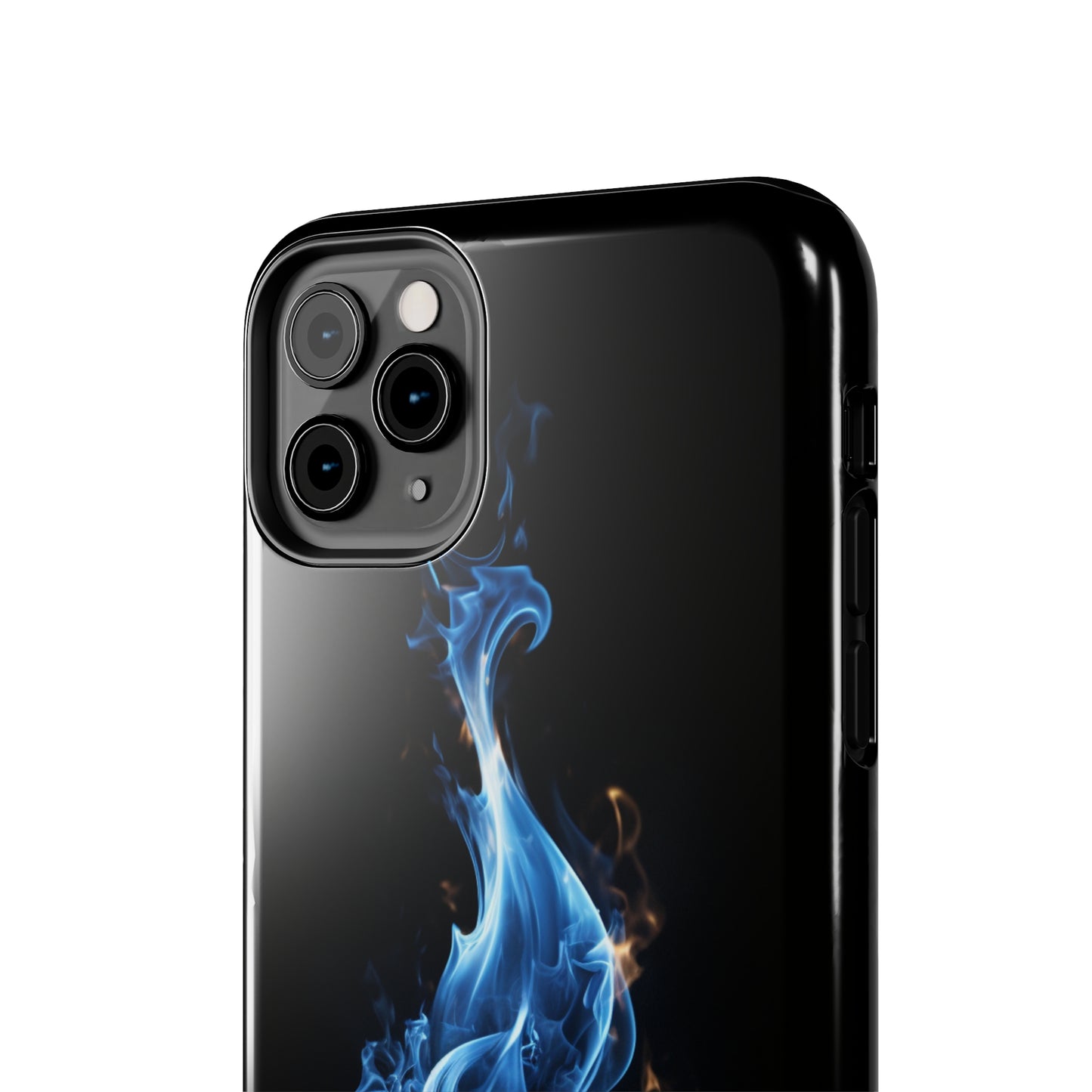 "Blue Flame" Phone Case: Ignite Your Style with Fiery Elegance -Tough Phone Cases