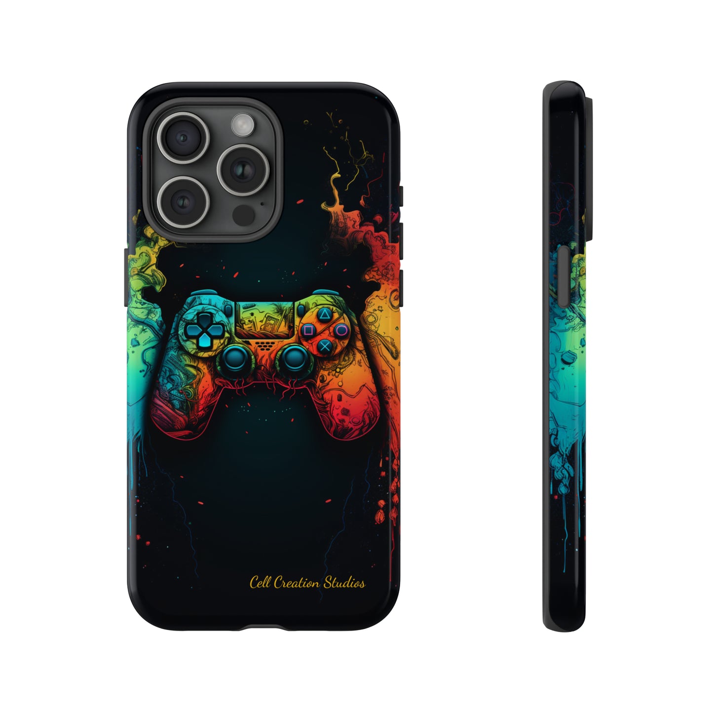 "ColorBlast Gaming" -Tough iPhone Cases