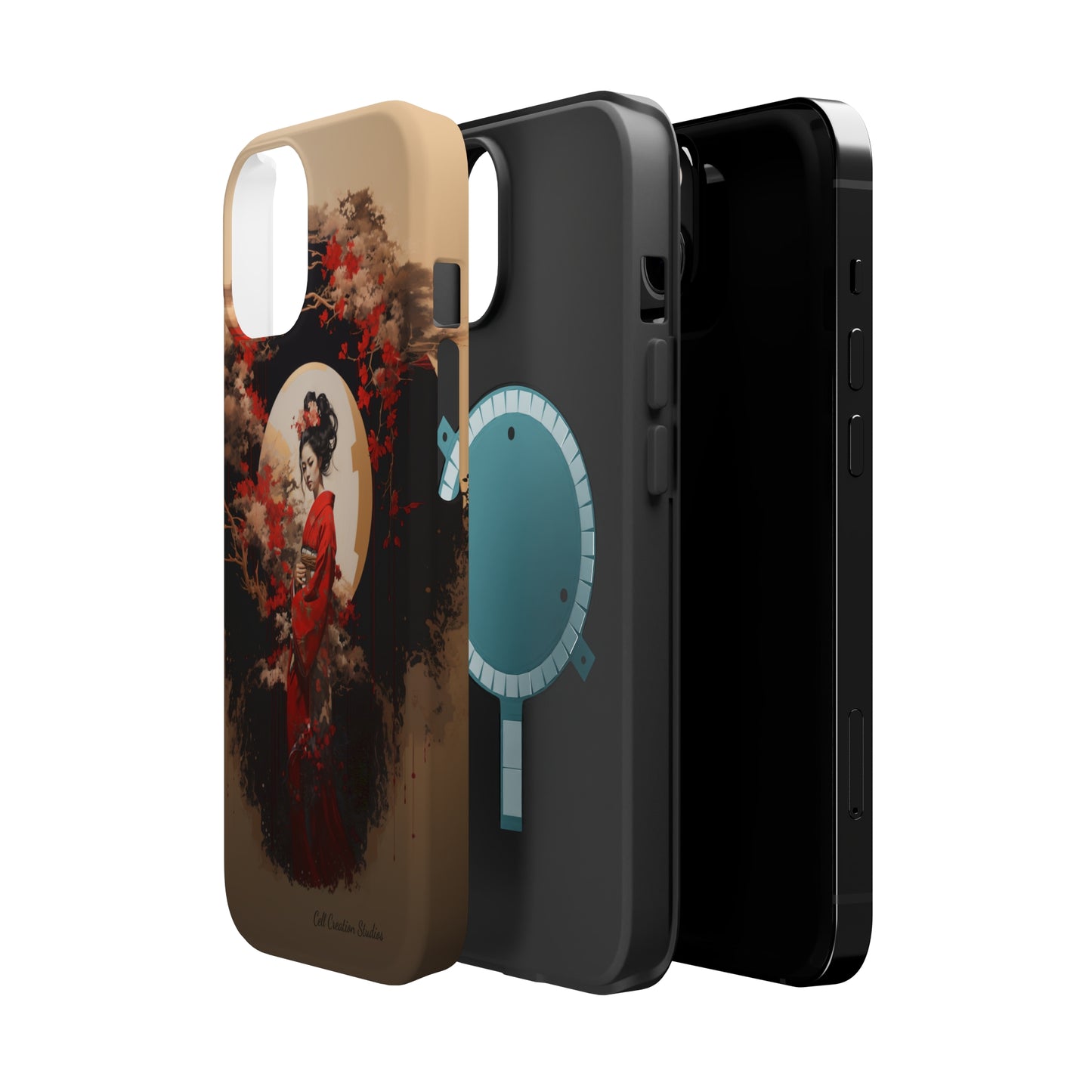 "Japanese Geisha Art" Phone Case -MagSafe Tough Cases