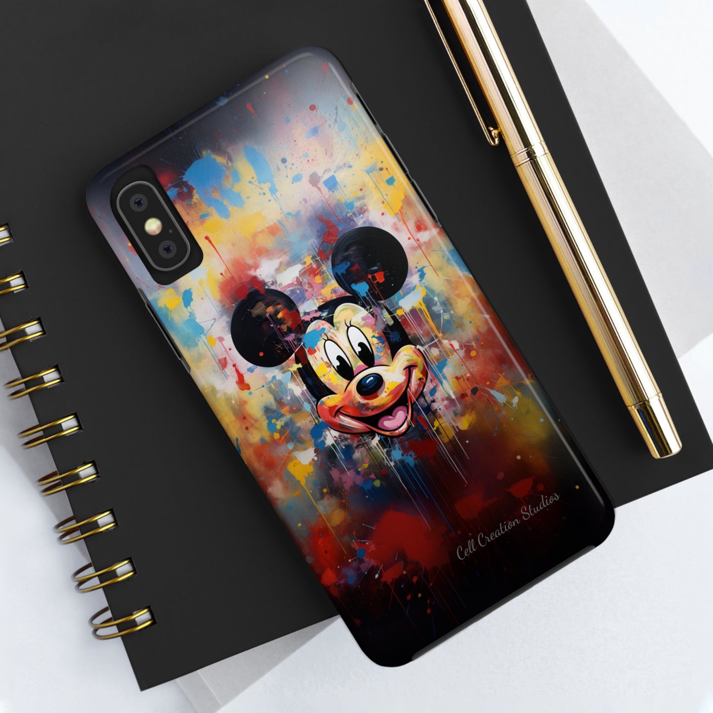 "Cheerful Mickey Mouse" -Tough iPhone Cases