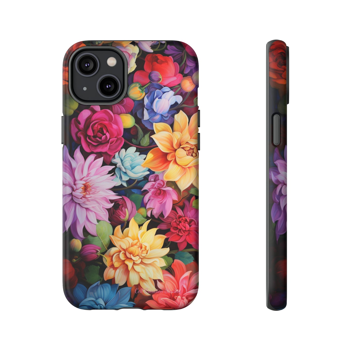 Introducing the "Blossom Beauty" Cell Phone Case – Elevate Your Style with Floral Charm -Tough Cases