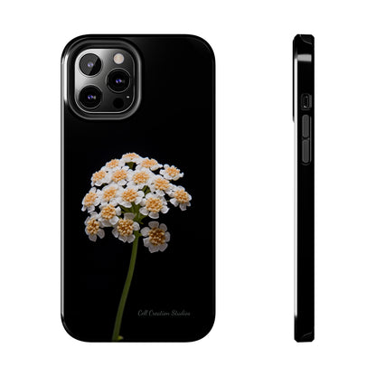 "Elegant Yarrow Bloom" Phone Case -Tough Phone Cases