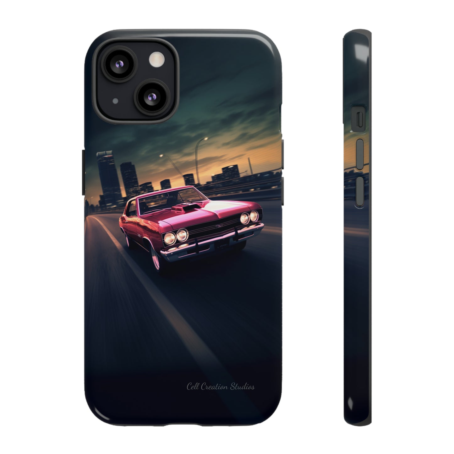 "Sunset City Cruise GTO Edition" -Tough iPhone Cases