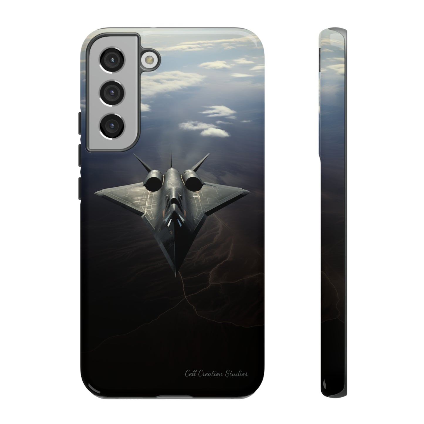 "Stealth Bomber Nightfall" Phone Case -Tough Cases