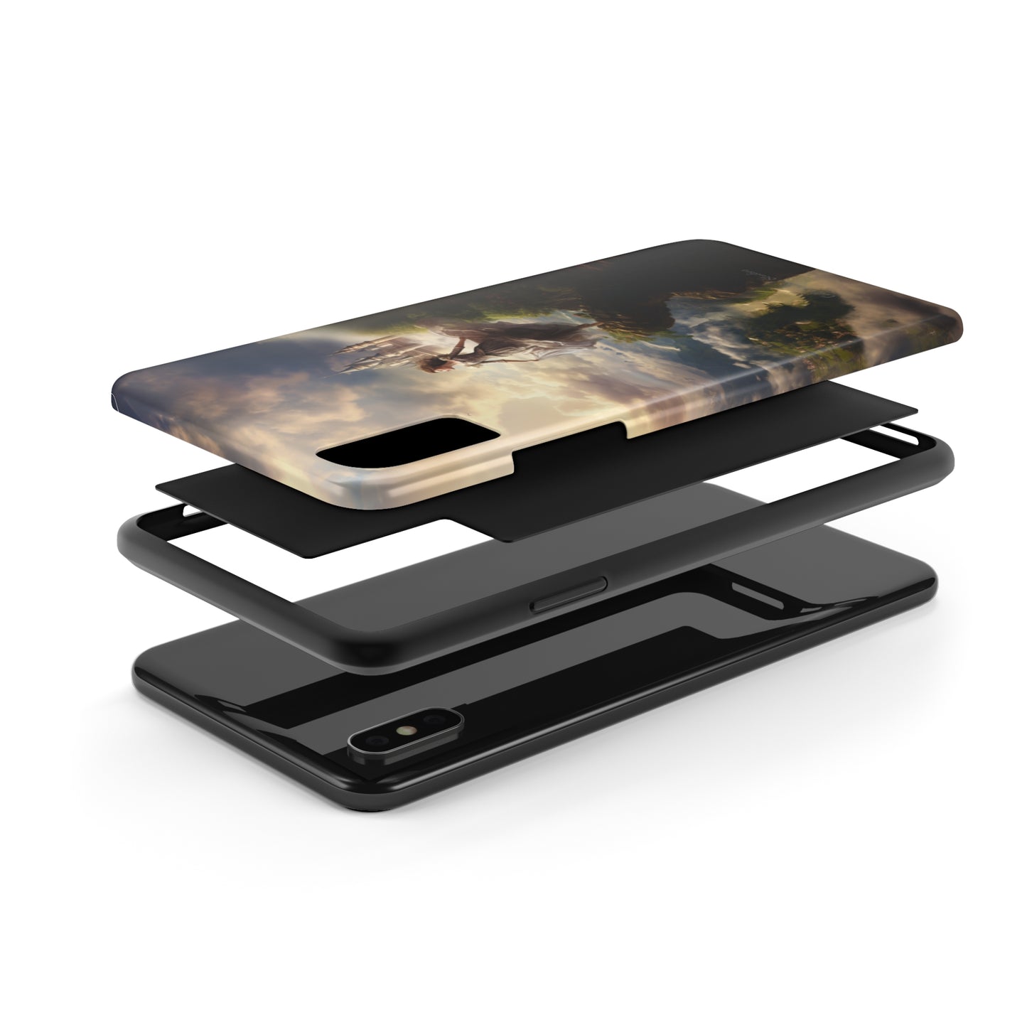 Introducing the "Enchanted Castle Discovery" Cell Phone Case – Uncover the Magic of The Castle On The Hilltop-Tough Phone Cases