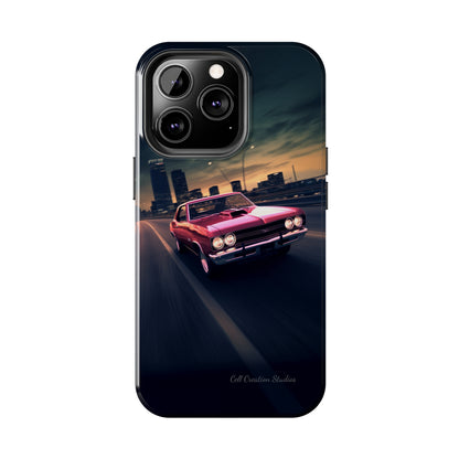 "Sunset City Cruise GTO Edition" -Tough iPhone Cases