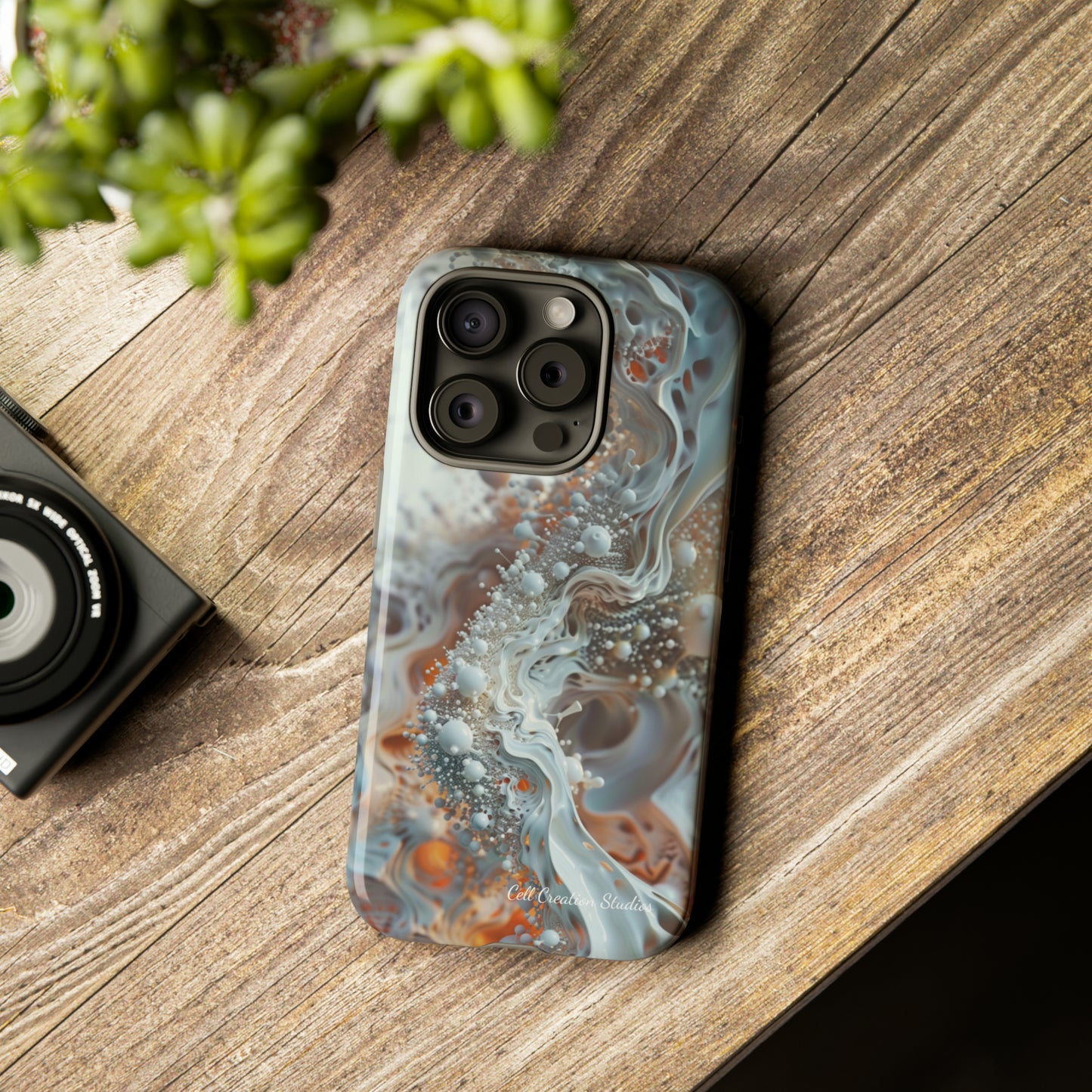 "3D Liquid Splash" -Tough iPhone Cases