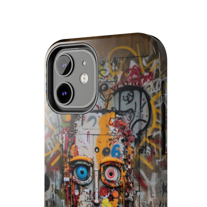 "Urban Graffiti Face" -Tough Phone Cases