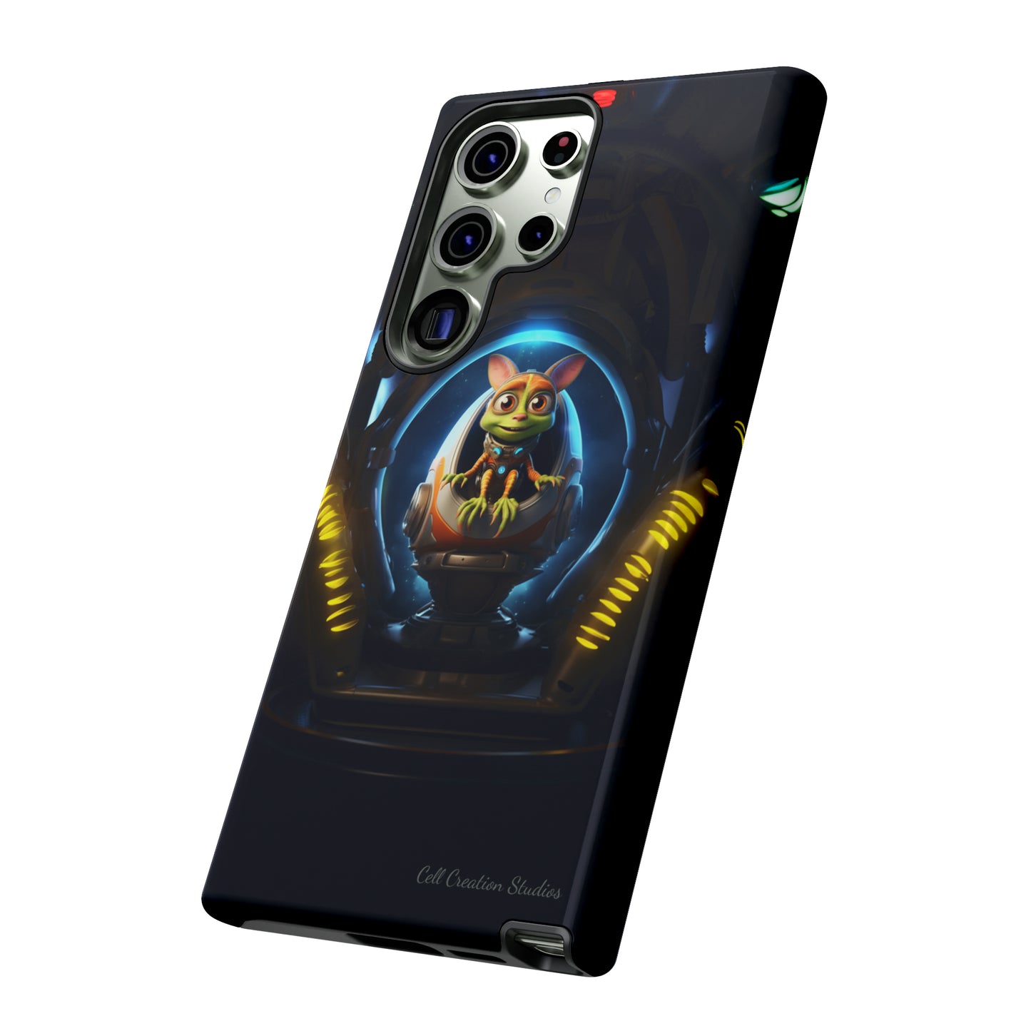 The "Galactic Explorer Alien Spaceship" Phone Case -Tough Cases