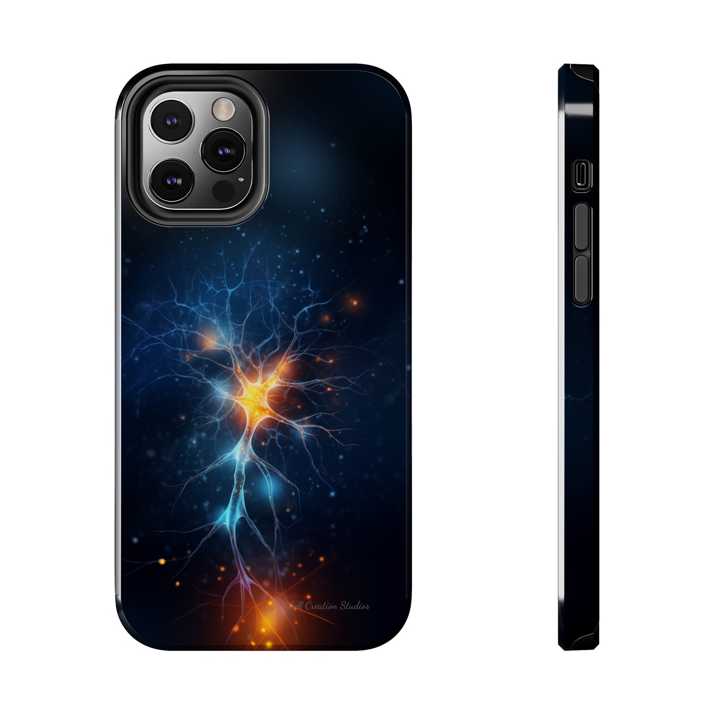 Introducing the "Luminous Neuron" Cell Phone Case – Illuminate Your Connection! -Tough Phone Cases